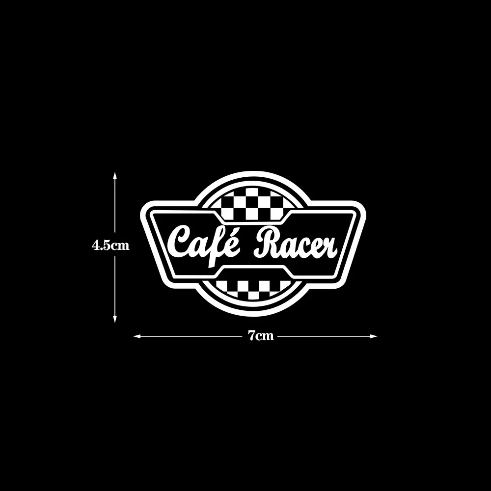 

Cafe Racer Ретро Винтаж Скутер Гонки Виниловые Наклейки Для Honda Yamaha Ducati Royal Enfield Мотоциклы Аксессуары Наклейки
