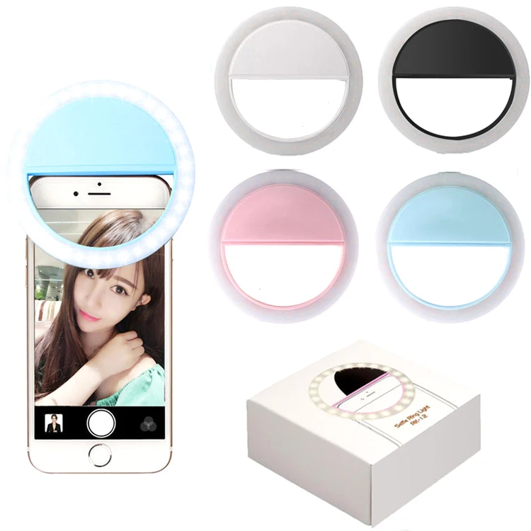 

TikTok SG11 Portable USB Charging LED Phone Rechargeable Fill Selfie Ring Light For Phone