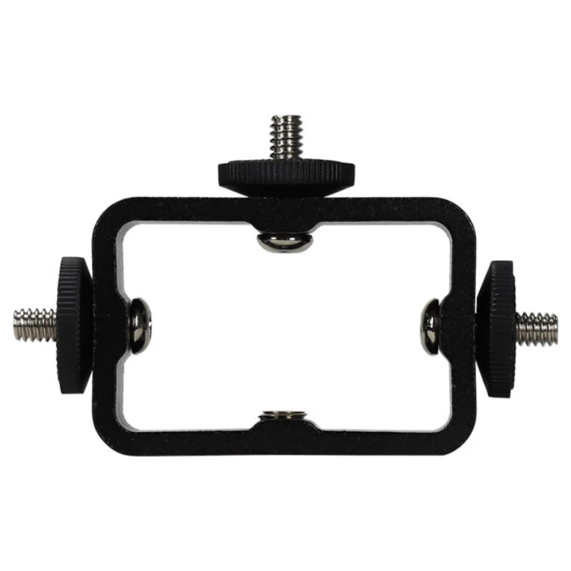 

Аксессуары для панорамирования и наклона Agnicy, Трехпозиционное металлическое основание, 1/4 дюйма, один поворот, три кронштейна