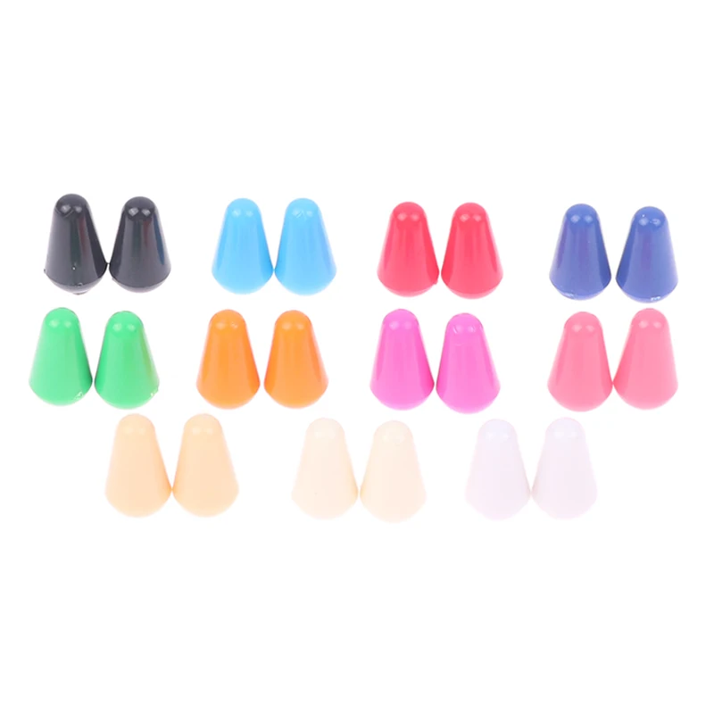 

2 PCS 3/5Way Toggle Switch Tip For SQ ST Electric Guitar Multi-color Selectio Eye-catching High-quality Universal Switch Cap
