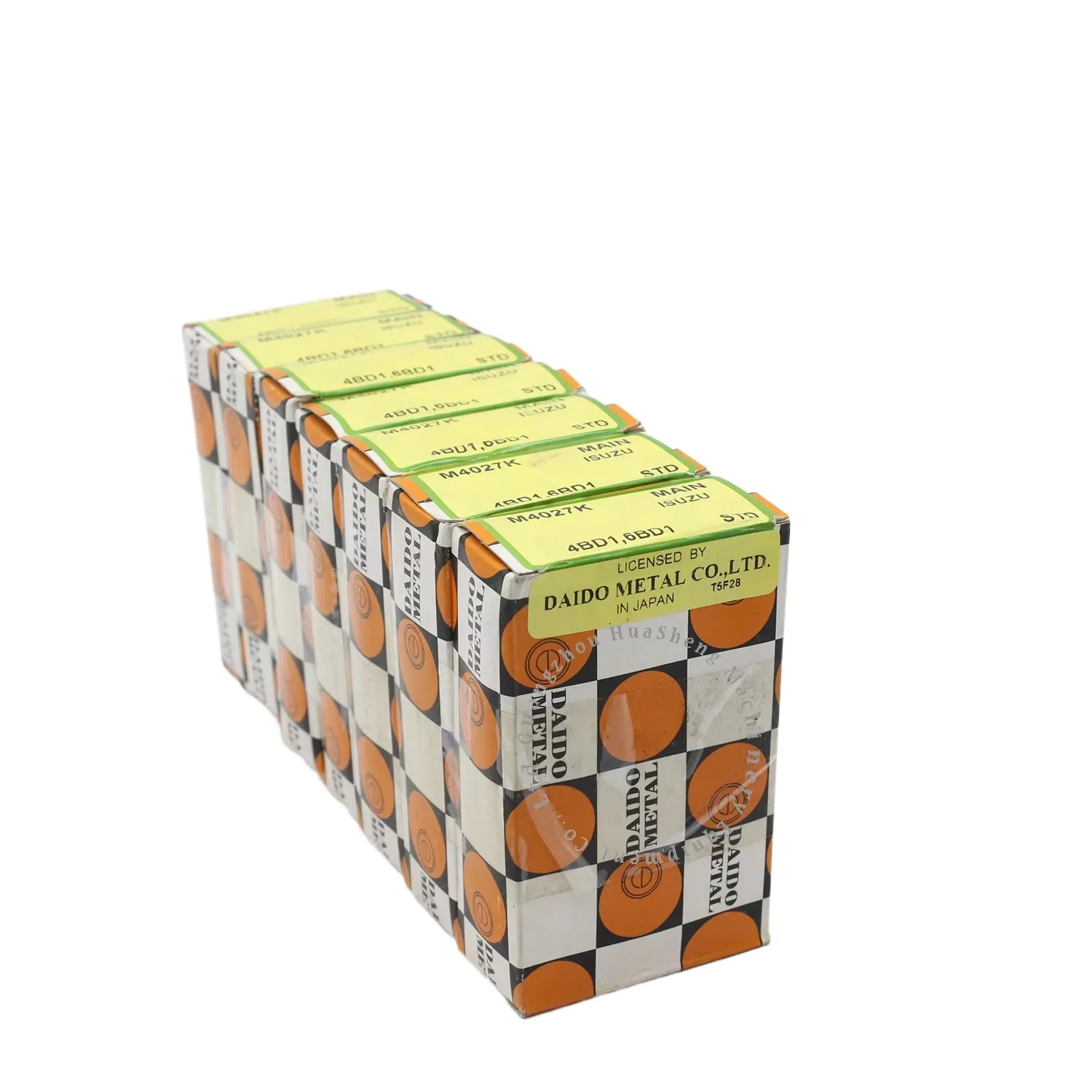 Дизельный двигатель 4BD1 6BD1 DAIDO M4027K основной подшипник STD для деталей двигателя