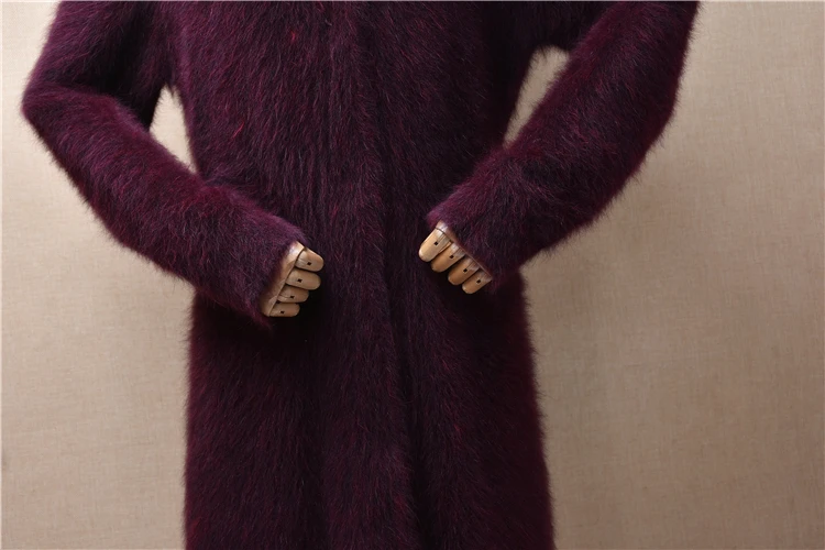 Одежда высшего качества для женщин осенне-зимняя одежда волосатый норковый