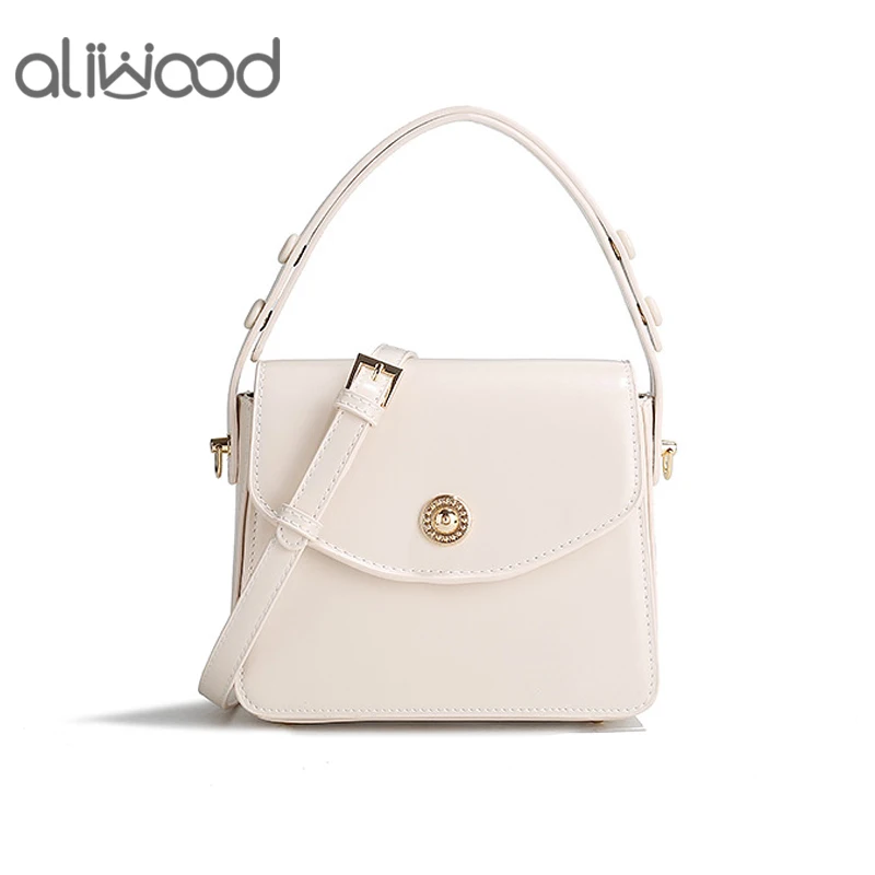 

aliwood 2023 Retro Advanced Underarm Women Bag Trendy Leather Armpit Shoulder Bag Designer Handbag Females Crossbody Bags Bolsas