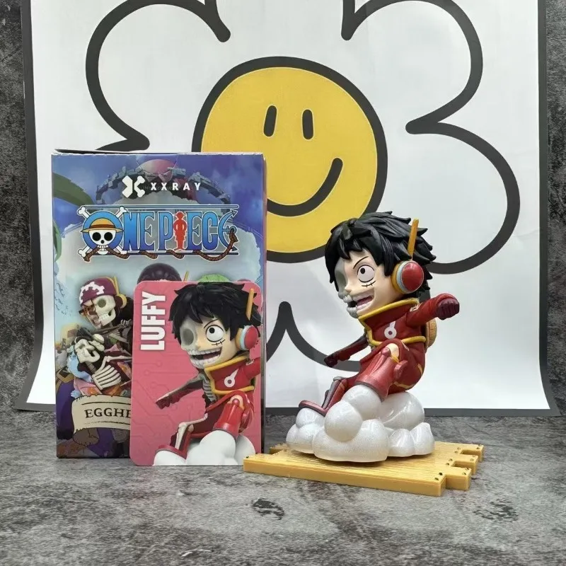 Фото MightyJaxx One Piece Semi Dissection Луффи Зоро Усопп Сюрприз-бокс Аниме-фигурки Полускелетная модель Коллекционные украшения Подарок №2