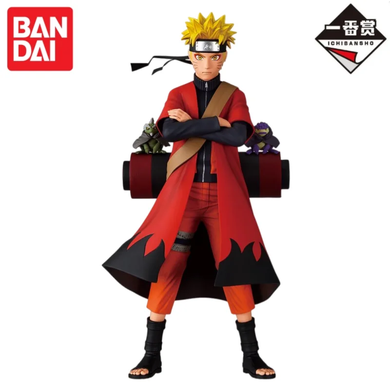 Фото В наличии: Оригинальная коллекционная фигурка Bandai Ichiban Kuji «Вздохи перерождения и мосты мира» (Наруто и Джирайя) №2