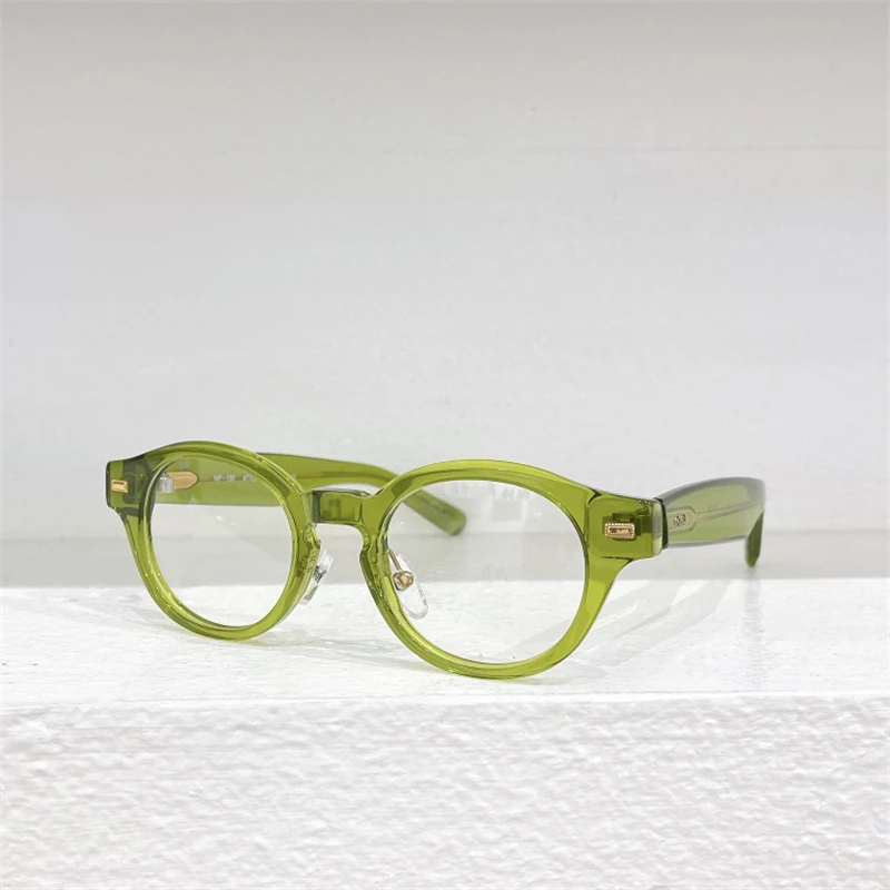 Оптические очки для мужчин и женщин ретро дизайнерские модные круглые оправы из