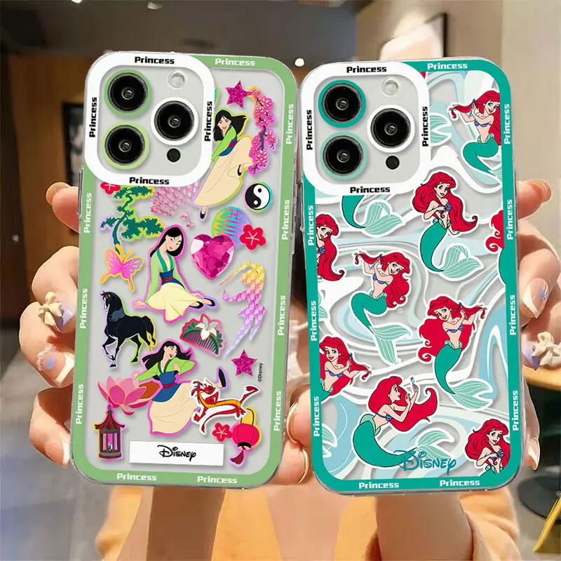 Чехол для телефона с рисунком Xiaomi Redmi Note 13C 12 12C 11 10 10C 10s 9 9s 9A 9T 9C 8 7 Pro Max 4G 5G D-Disneys Princess