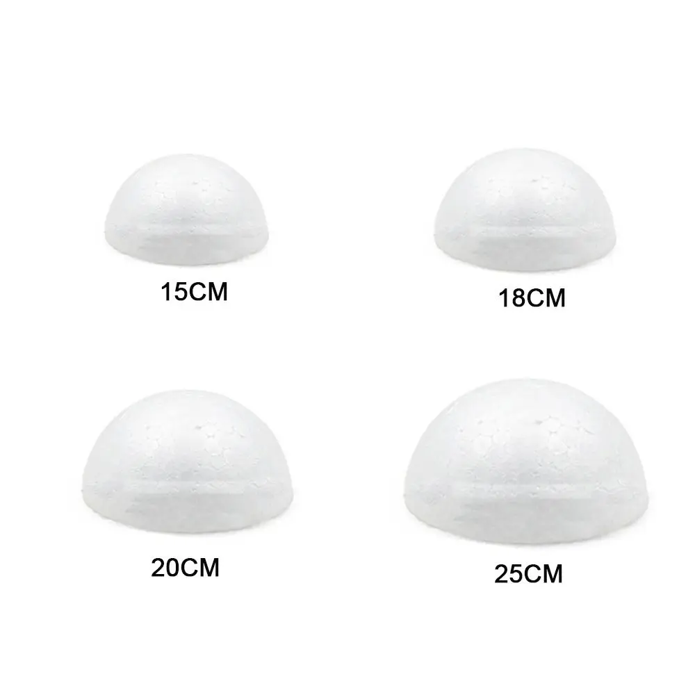 Полукруглые воздушные шары из пенопласта для сборки своими руками