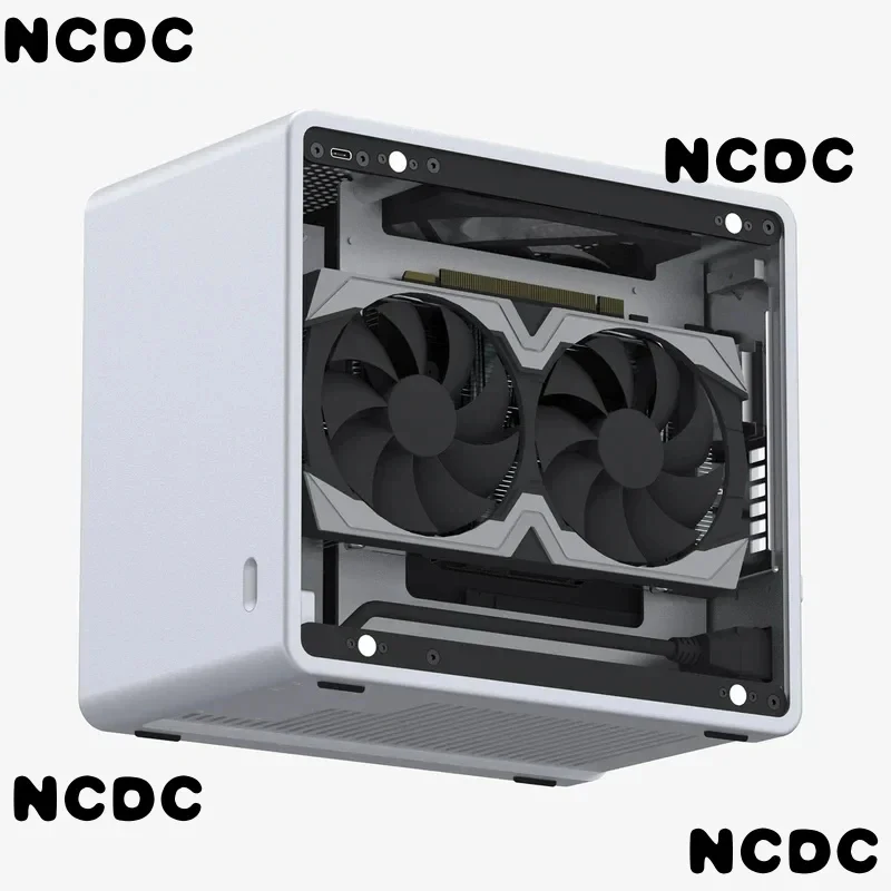 Фото Cooj Sparrow Mq6: Компактный настольный ПК ITX A4 из цельного алюминиевого сплава №1