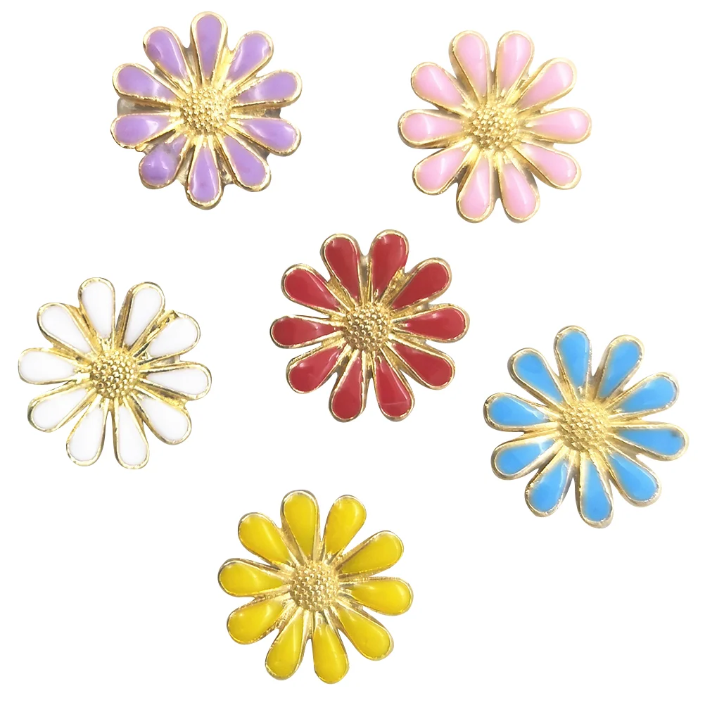 

30 Flower Push Pin Decorative Pushpins Cork Board Tacks for Photo Wall Feature Board Whiteboard Cork Board Map Office