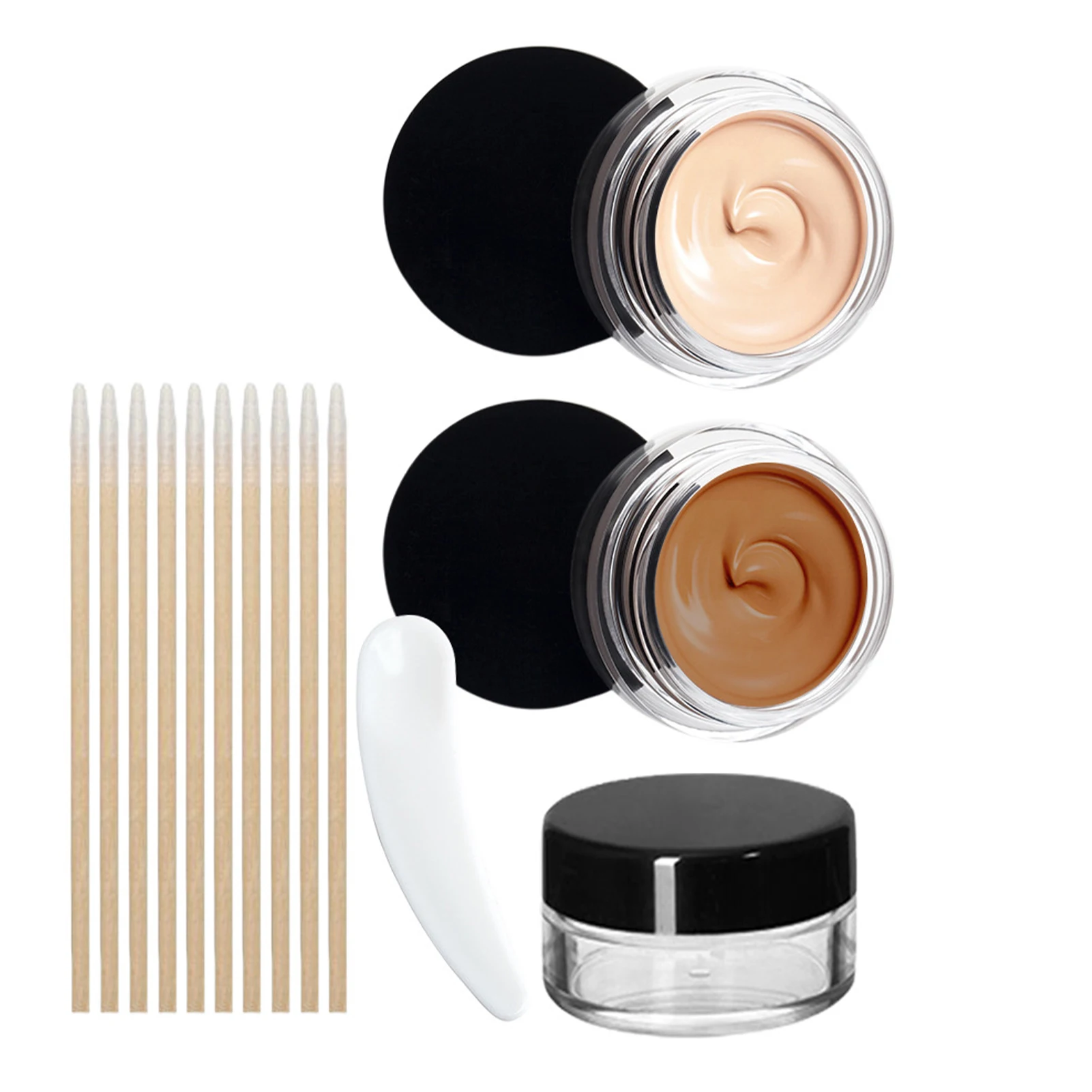 

Tatoo Cover Up Makeup Waterproof Scar Concealer Camouflage Makeup Coverage Tatoo Cream For Hiding Spots Scars Birthmarks Tatoo 2