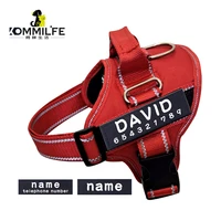 nylon dog harness personalized reflective pet k9 harness for small medium large dogs breathable mesh pad dog harness no pull
