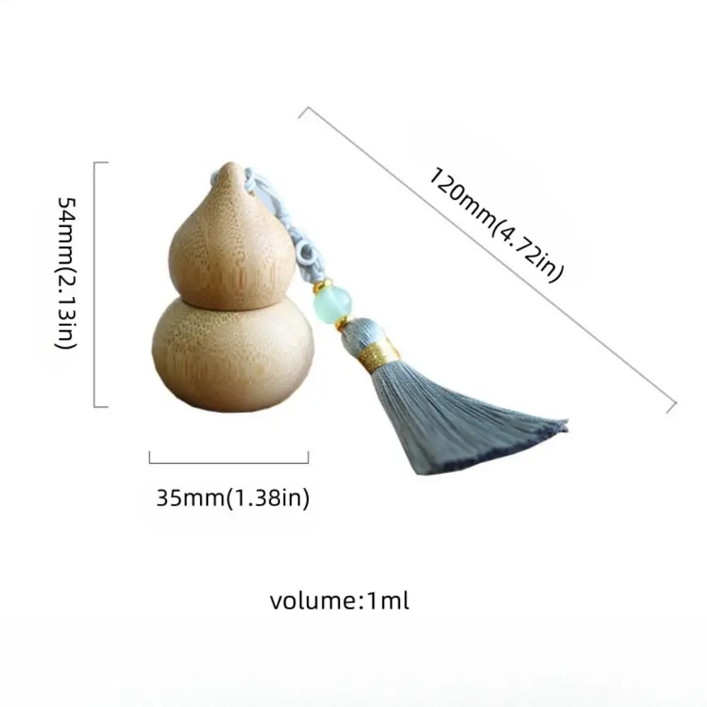 1 мл бамбуковый рулонный флакон пустой тюбик в форме тыквы многоразовый для духов