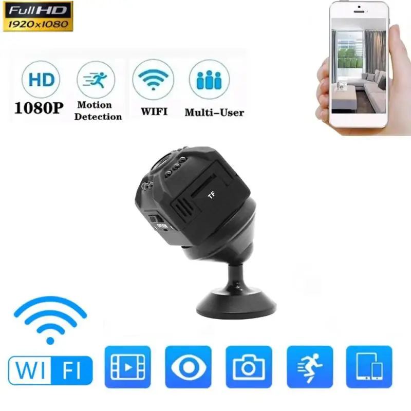 

X5 Camera 1080p HD Videos Night Vision Home Security Protection Surveillance Camera Outdoor Sports Dv Remote Camera