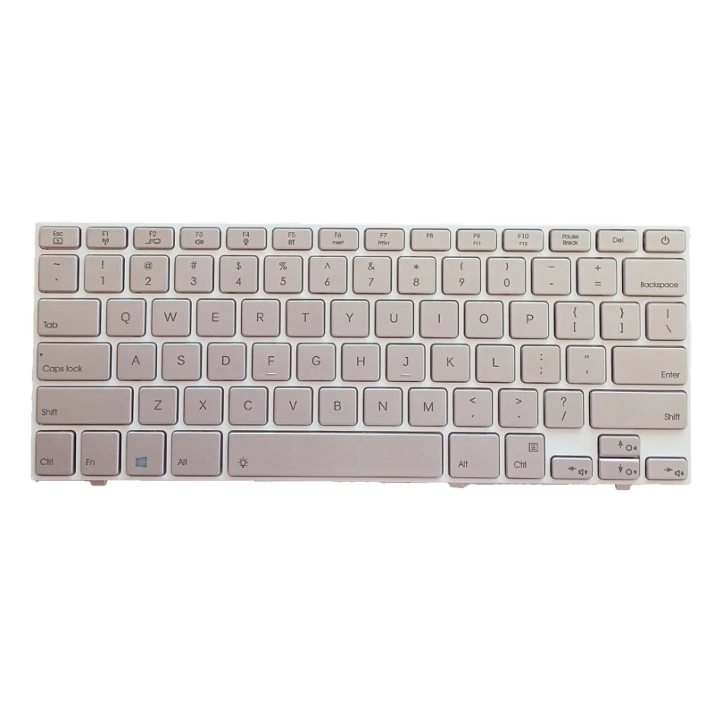 

2022 New US Keyboard Backlight for Hasee X4-SL5S1 SL5T1 HL401 X4-KL7S1 Laptop English Keyboard Silver Color US English Keyboard