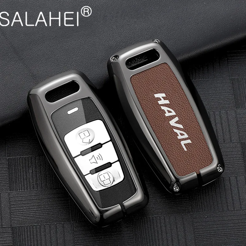 

Zinc Alloy Car Key Case Cover Shell Fob For Great Wall Haval Jolion H3 H6 H7 H4 H5 H9 M4 F5 F7 F7X F7H H2S GMW Dargo Accessories