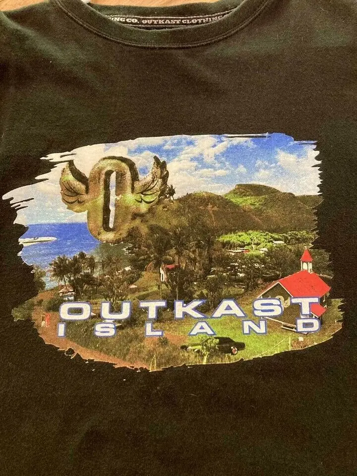 Футболка Outkast Island из хлопка для мужчин и женщин все размеры от S до 234XL ZL506