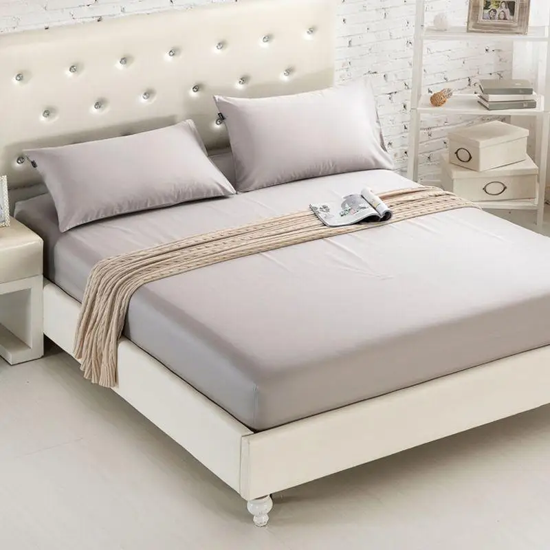 

Наматрасник однотонное постельное белье простыни с эластичной резинкой простыня для двуспальной кровати 160x200 см