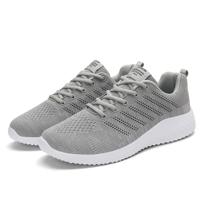 Abhoth Men's Lightweight Running Shoes Soft Pliable Breathable Lined Sneakers Outdoor Non-slip Wear-resistant Sports Shoes