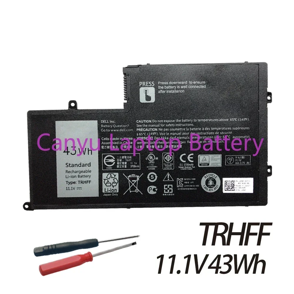 2024 TRHFF для Inspiron 5547 5545 5548 14-5447 15-5547 15-5545 15-5548 15-5557 3450 3550 1V2F6 01V2F 11 1 В 43 Втч аккумулятор