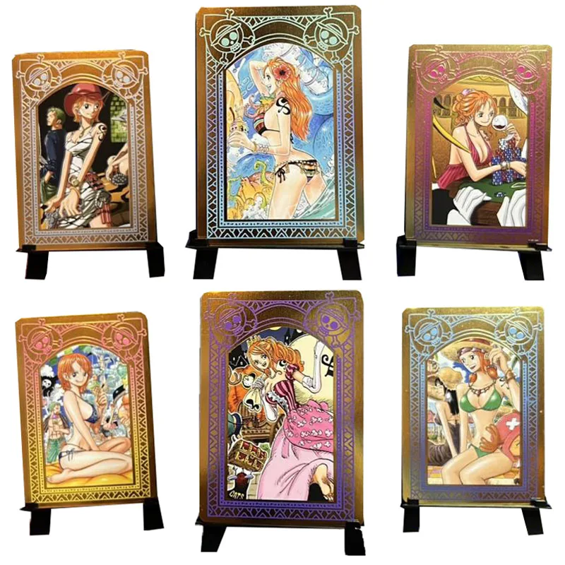 

Anime Goddess Story ACG Hot Stamping Flash Card Nami Kawaii Girl Collection Game Toy Solitaire Christmas Birthday Present