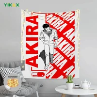 attack on titan tapestry with lights anime art style tapestries suitable for bedroom home decoration hanging cloth wall decor