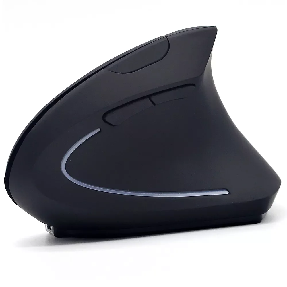 

Rechargeable Wireless Mouse 2.4GHz Vertical Gaming Mouse 800 1600 2400 DPI Ergonomic Computer Mice for PC Laptop Office