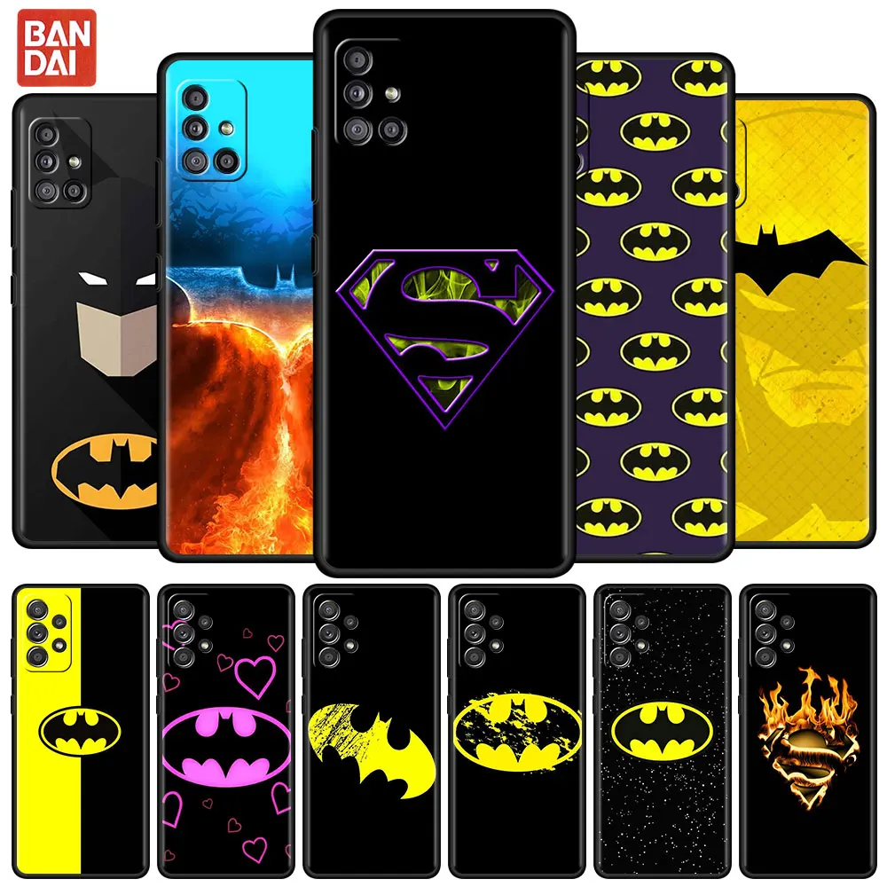 

Batman Logo Hero For Samsung A51 A52 A12 A21s Phone Case for Galaxy A32 A71 A02s A31 A72 A22 A11 A41 Soft Mobile Capa