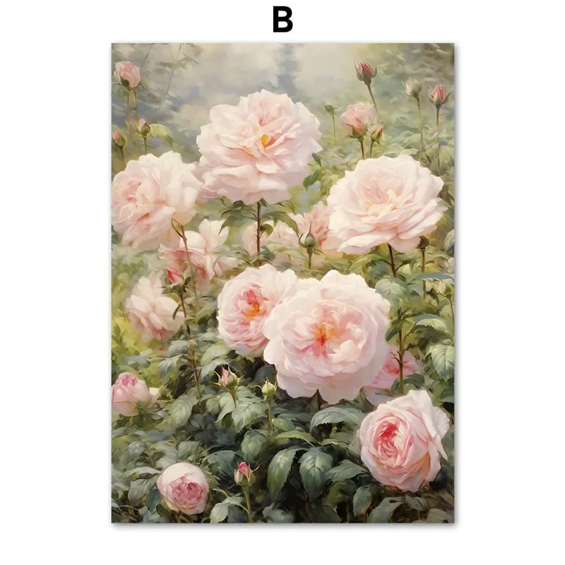 

Винтажная картина маслом 19 века, пейзаж, английская сельская местность, холст с принтом, ботанические настенные панно для декора гостиной