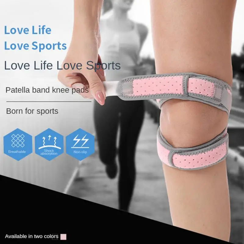 

Relieve Joints Stress Kneepad Patella Belt Compression Exercise 1pcs Knee Pads Security Protection Patella Knee Strap Breathable