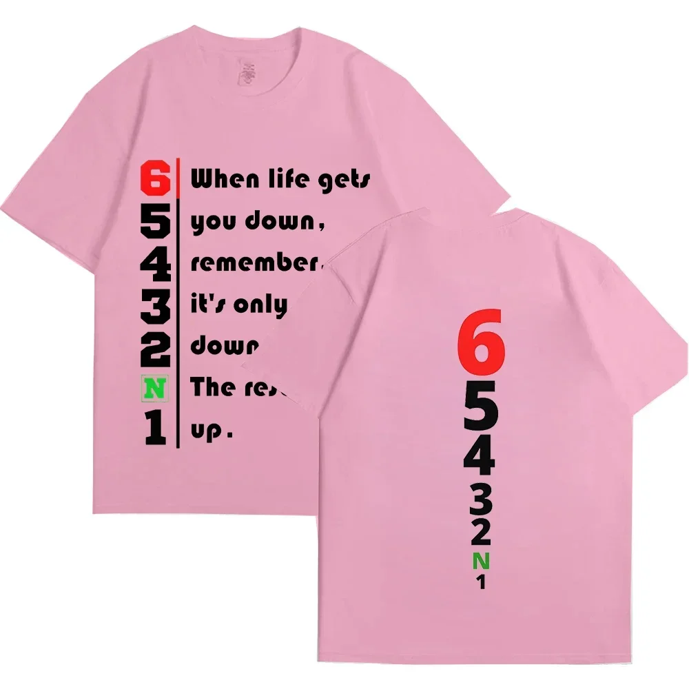 Футболка 1N23456 мужская с ручной передачей модная тенниска двухсторонним принтом