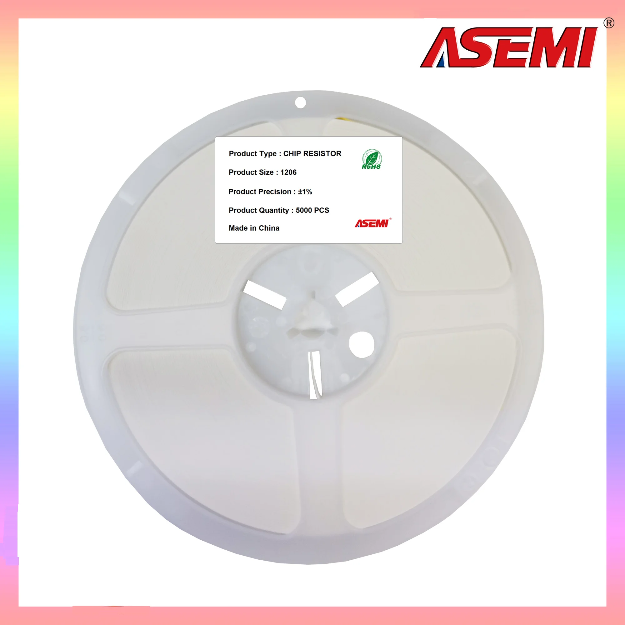 5000 шт. 1206 1% 1/4 Вт SMD чип-резистор 0 1 10 100 150 220 330 Ом 1K 2 2K 4 7K 10K 100K 1R 10R 100R 150R 220R 330R 1M