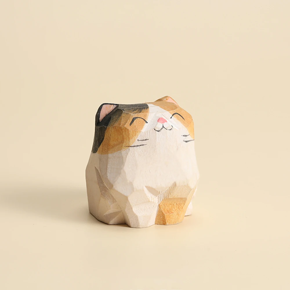 

Деревянная фигурки кошки