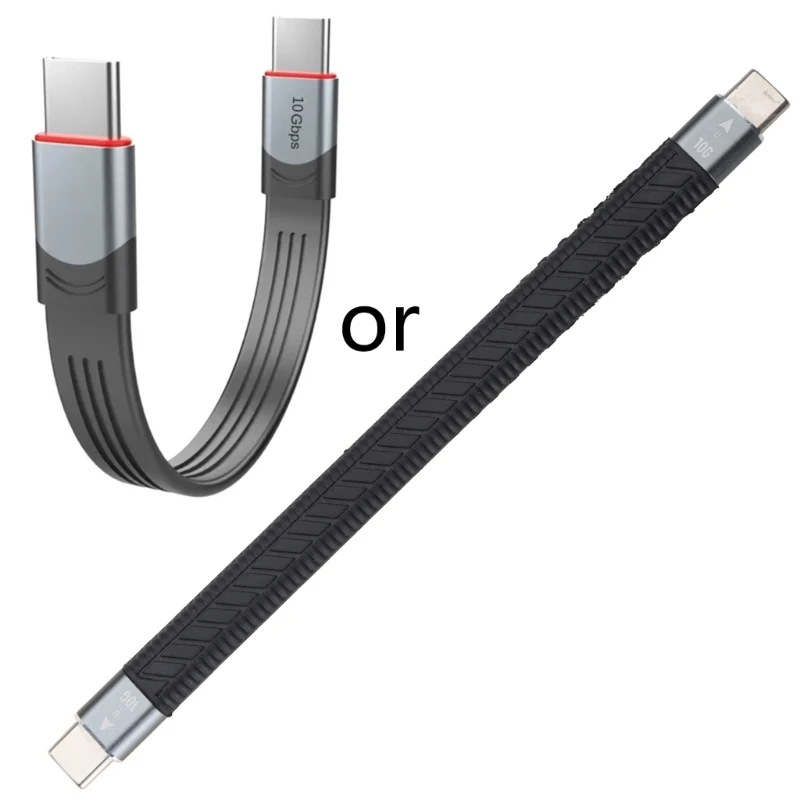 

PD 60 Вт для 3 кабеля 40 Гбит/с Тип C для USB быстрый USB C линии передачи данных