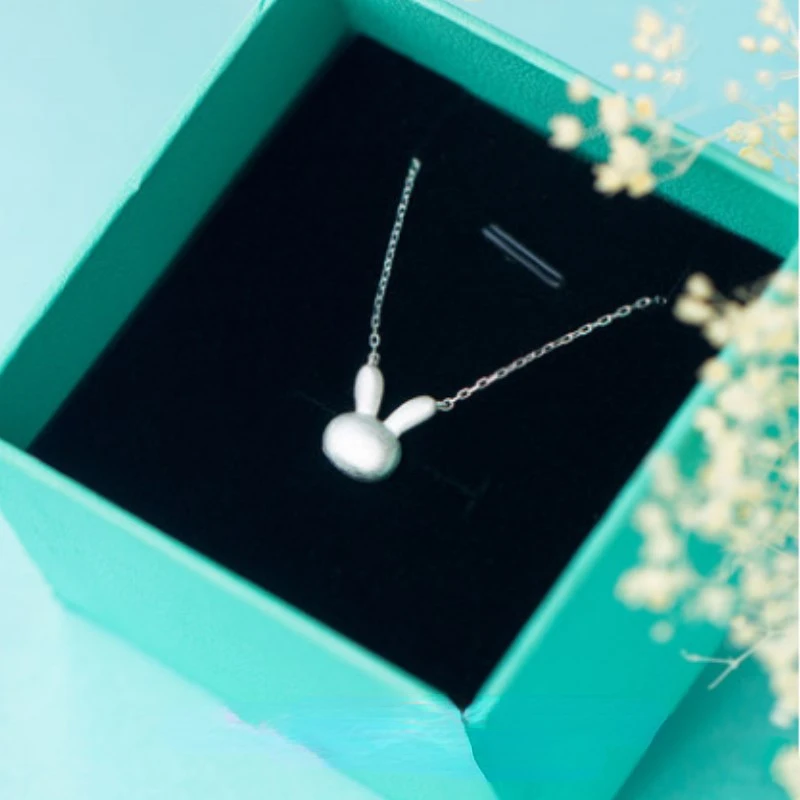 

Fashion Long Chain Rabbit Ear Necklaces For Women