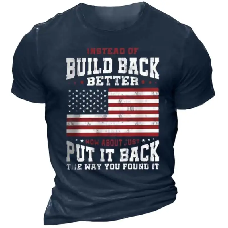 

T Shirt for Men Summer 2022 Vintage Print T-Shirt Short Sleeve American Tee Oversized Loose Fashion Men Clothing O-Neck Camiseta