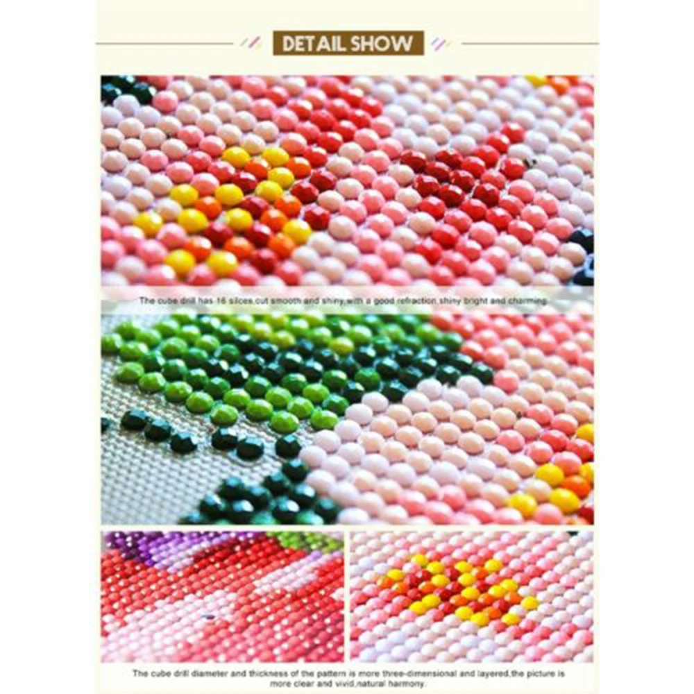

5D Diamond Painting Kit Landscape Sunset Cross Stitch Kit Scenery DIY Diamond Embroidery Rhinestone Home Decoration Art Crafts