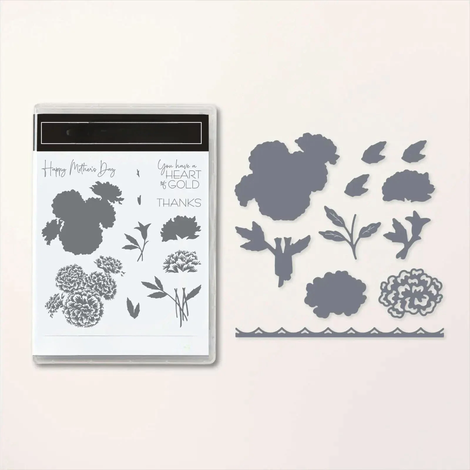 

New Marigold Moments Metal Cutting Dies Clear Stamp Scrapbook Diary Decoration Embossing Template DIY Make Card Album