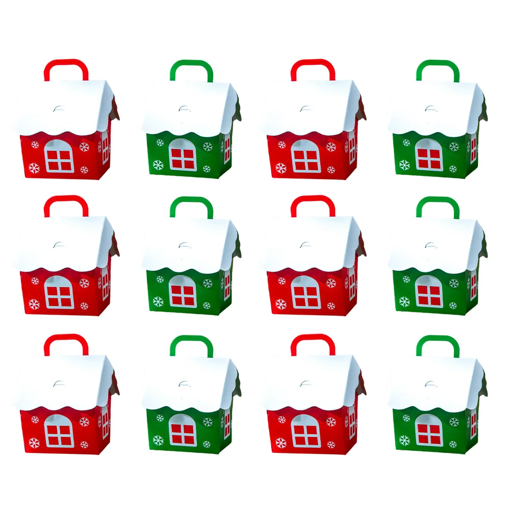 

Christmas Boxes Box Gift Supplies Bags Party Bag Candy Apples Snack Eve Storage Practical Presents Cases Fruitchocolate Festival