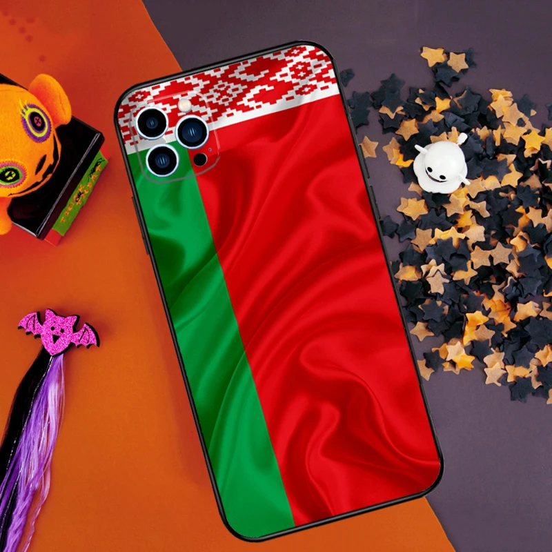 Фото Чехол-бампер с флагом Беларусь для iPhone 15, 16, 14 Pro Max 11, 12, 13 Pro Max Mini XR 16e 16 15 Plus, чехол для телефона №2