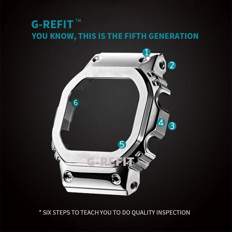 Ремешок для часов G-Refit DW5600 G5600E GWB5600 GWM5610 5610 дюйма