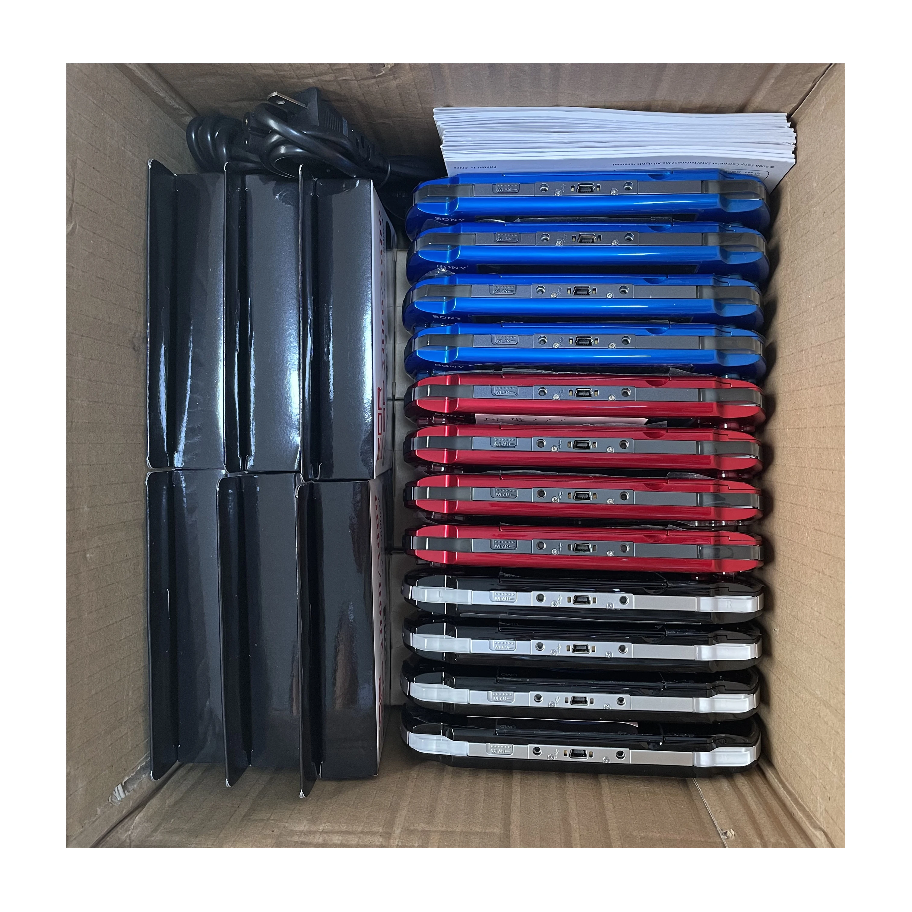 

Free Shipping 10pcs By DHL!!! For PSP 3000 Classic Game Console Handheld Game Player ( Original And Refurbished )