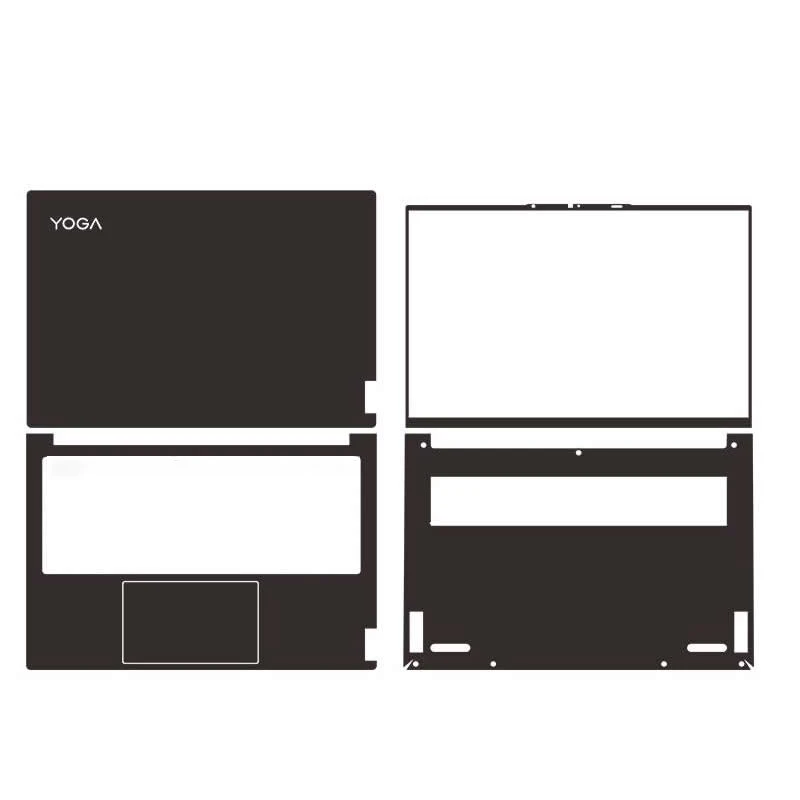 

Наклейка для ноутбука из углеродного волокна KH, Защитная Наклейка для Lenovo YOGA Slim 7 Pro 14 дюймов