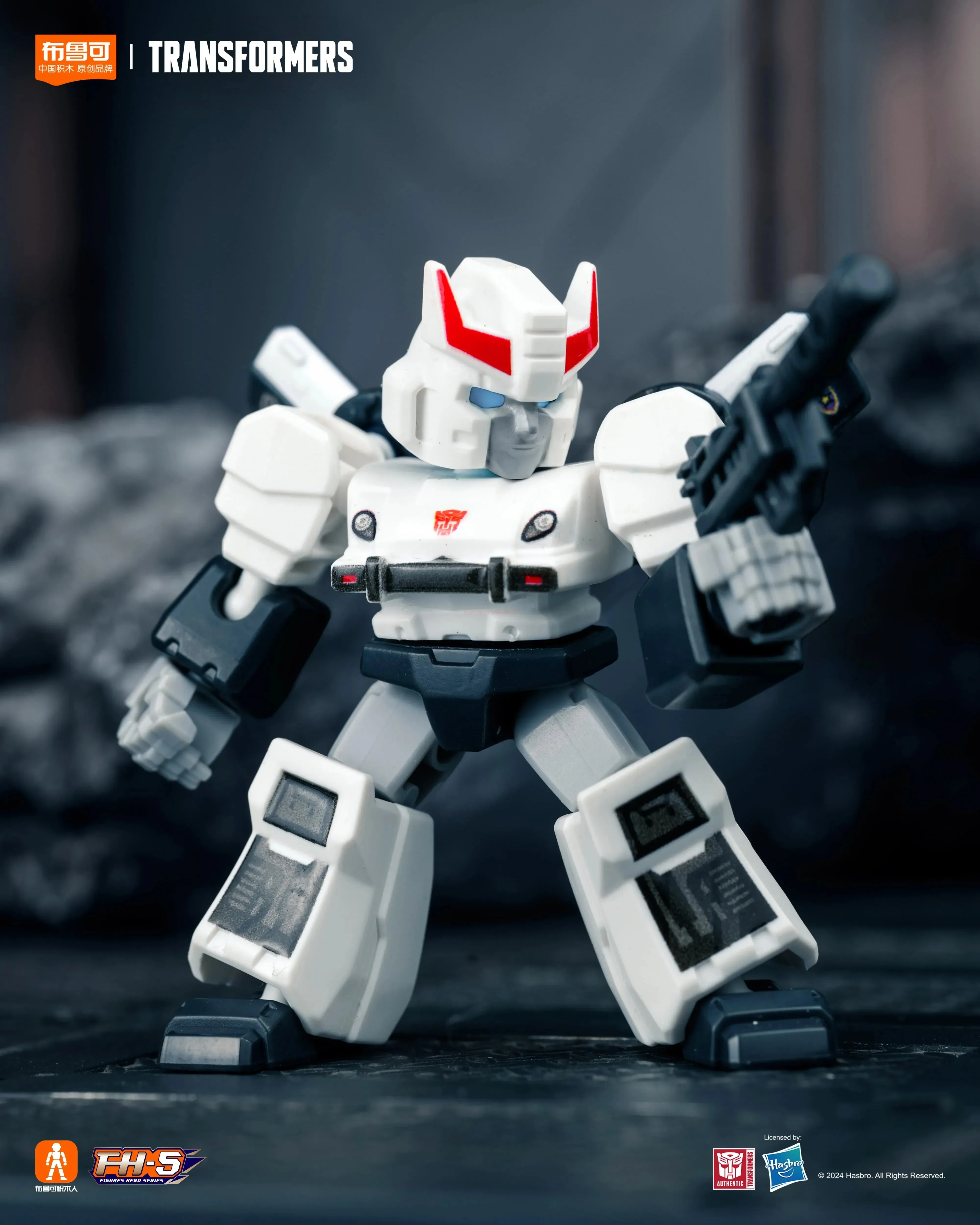 Hot Blokees Transformers Block Defender Version Wave1 Optimus Prime Megatron Ironhide Thundercracker Робот Игрушки Дети