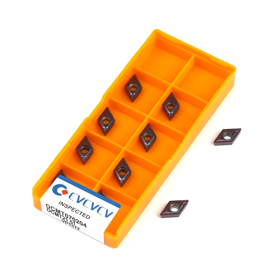 Высококачественные карбидные вставки DCMT070204 VP15TF US735 UE6020 инструмент для токарной