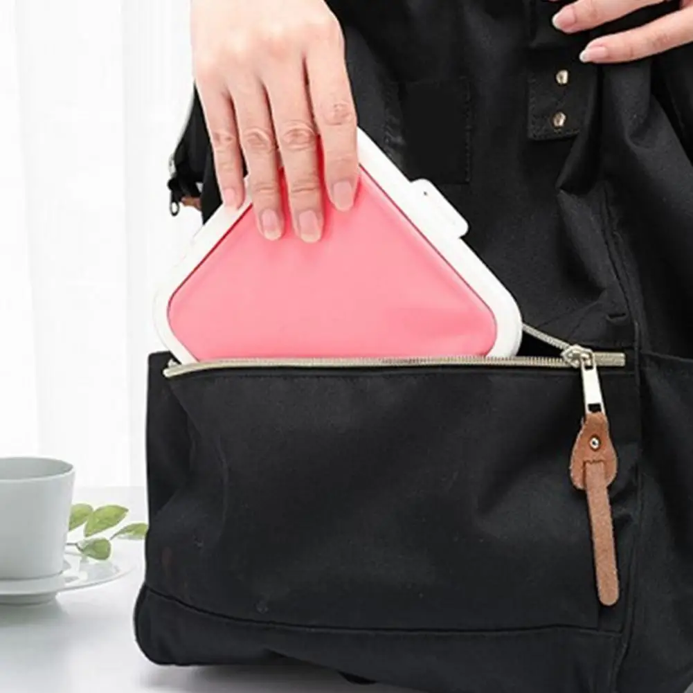 

Коробка для хранения сэндвичей, чехол для хранения продуктов, силиконовый Ланч-бокс, многоразовый Ланч-бокс для микроволновой печи, сэндвич...