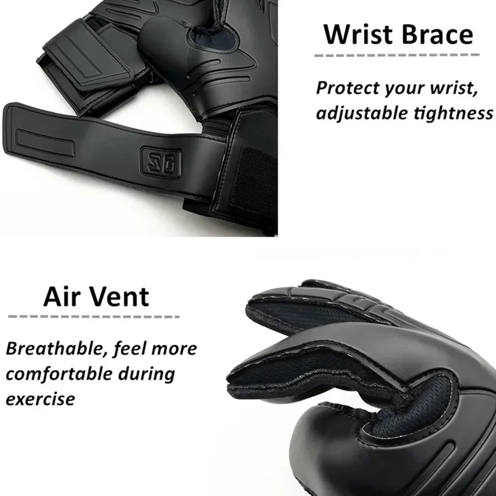 Профессиональные перчатки вратаря по футболу для взрослых и детей защита