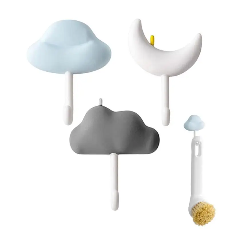 

Self Adhesive Wall Hook 3pcs Waterproof Wall Hanger Heavy Duty Hanging Hook Key Storage Hanger For Kitchen Bathroom Outdoor Wall