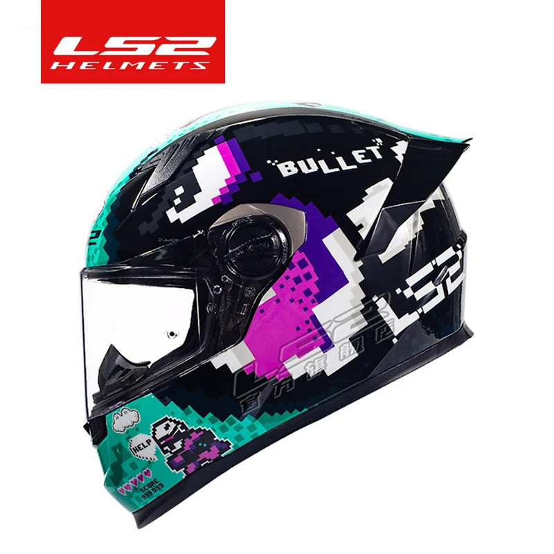 Оригинальный анфас LS2 FF300 мотоциклетный шлем для женщин и мужчин Casco мотошлемы с