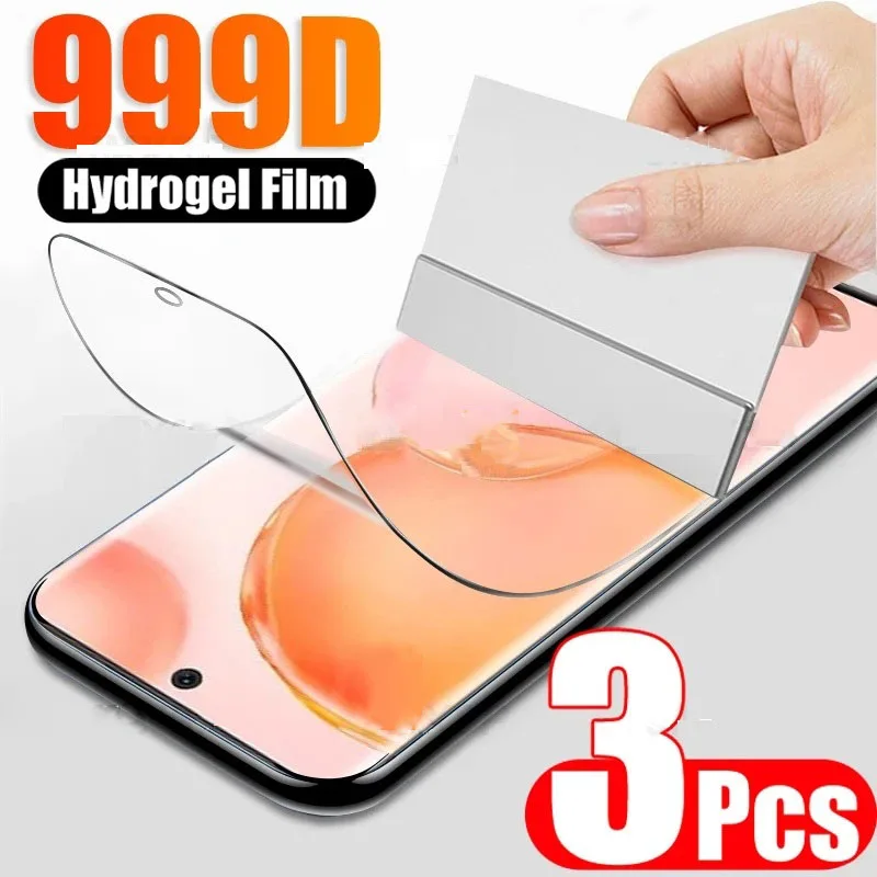 

3PCS Protective Film For Samsung Galaxy A10 A30 A50 A70 A10S A30S A50S A70S A20E Hydrogel Film For Samsung A20S A40S M10S M30S